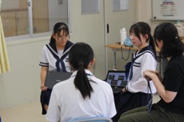 中学生・ツコウ生との交流会